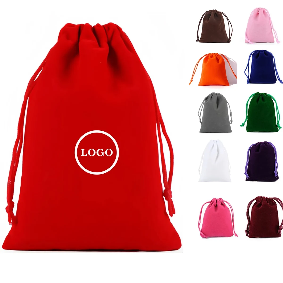 Velvet Drawstring Gift Bags 1