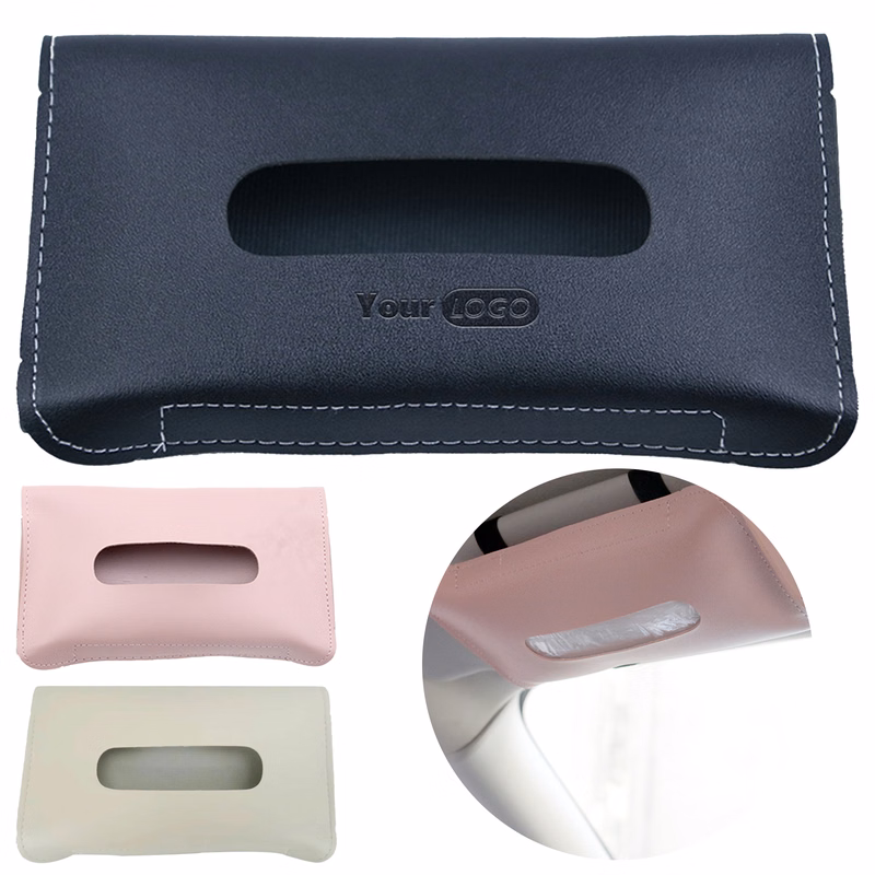 Pu Car Mounted Tissue Bag