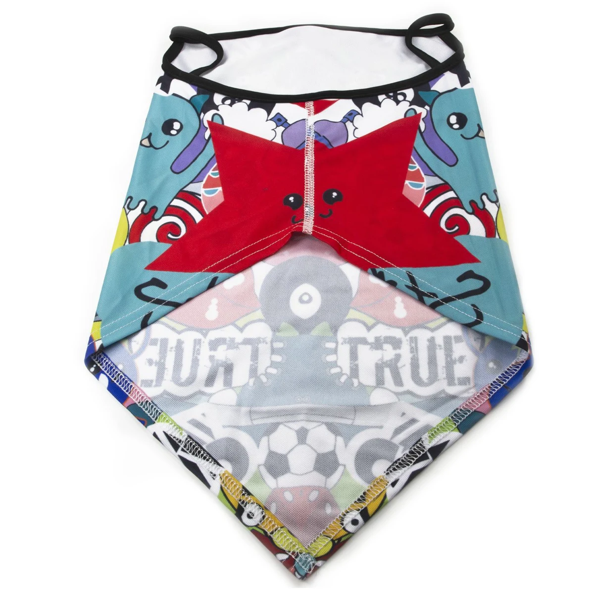 Full Color Face Bandana mask Reusable Tube w/ Ear Loop 1