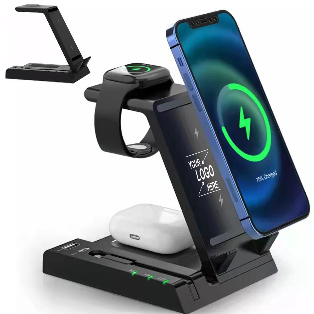 6-in-1 Wireless Charging Station for Multiple Devices 1