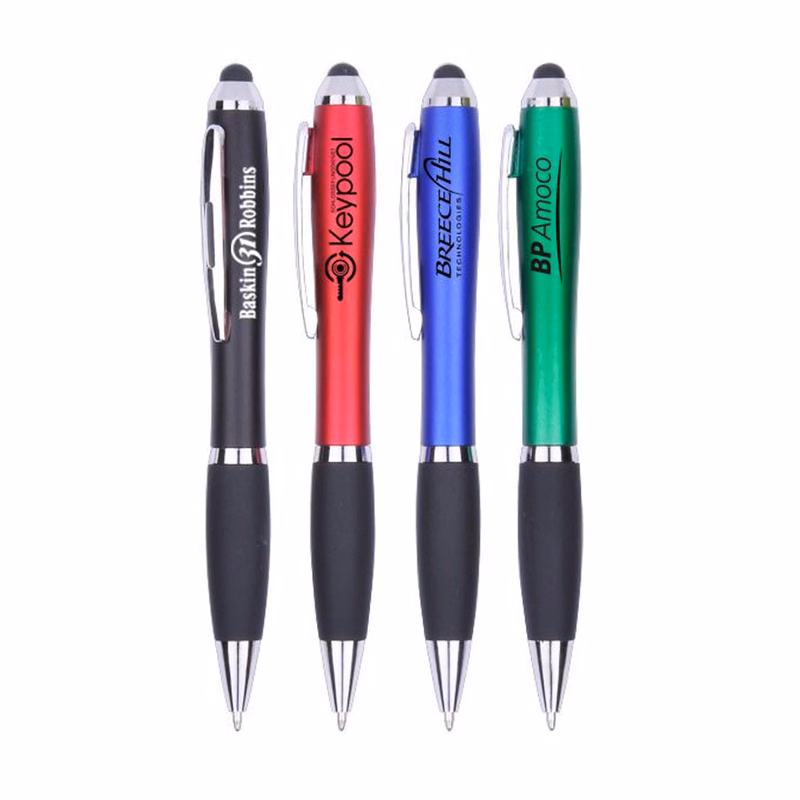 Colored Barrel Grip Stylus Pen