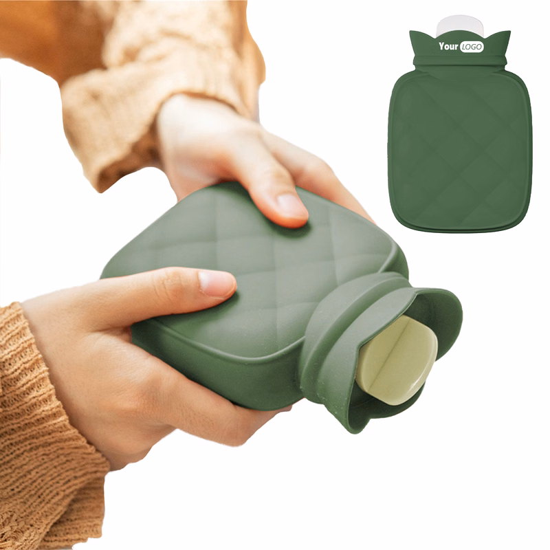 Silicone Portable And Versatile Hot Water Bottle