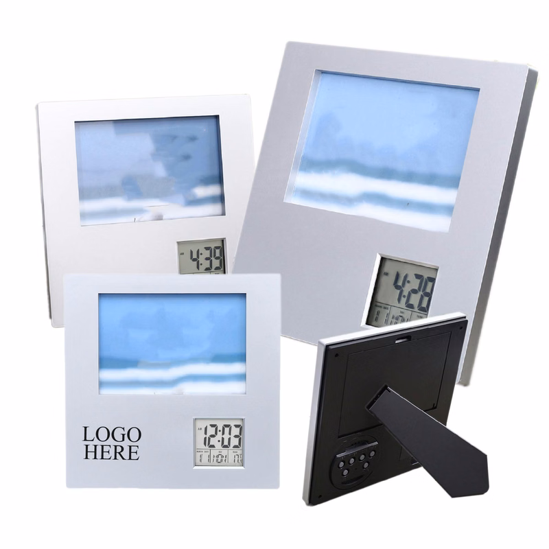 Repositionable Clock & Frame