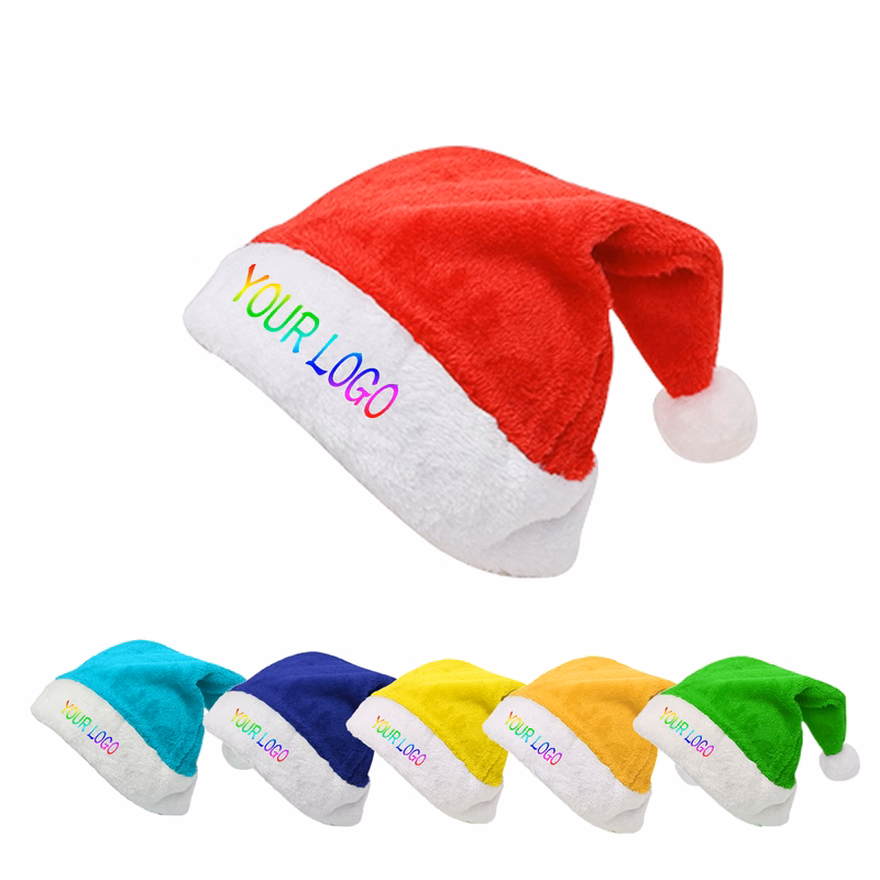 MOQ 20 PCS Festive Santa Hat