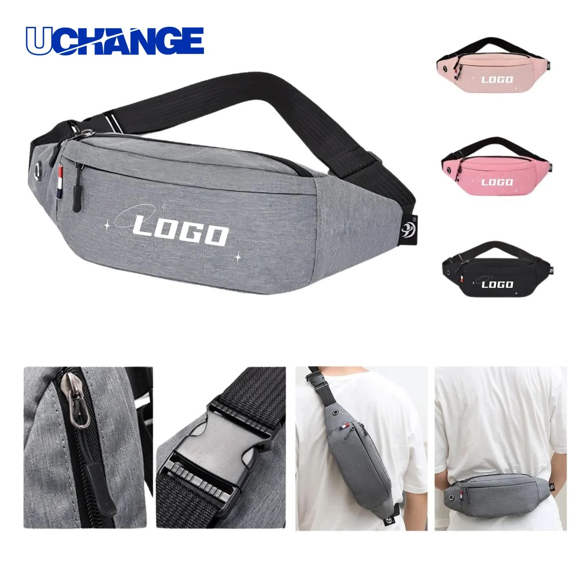 Multifunctional Waterproof Crossbody Fanny Pack 1