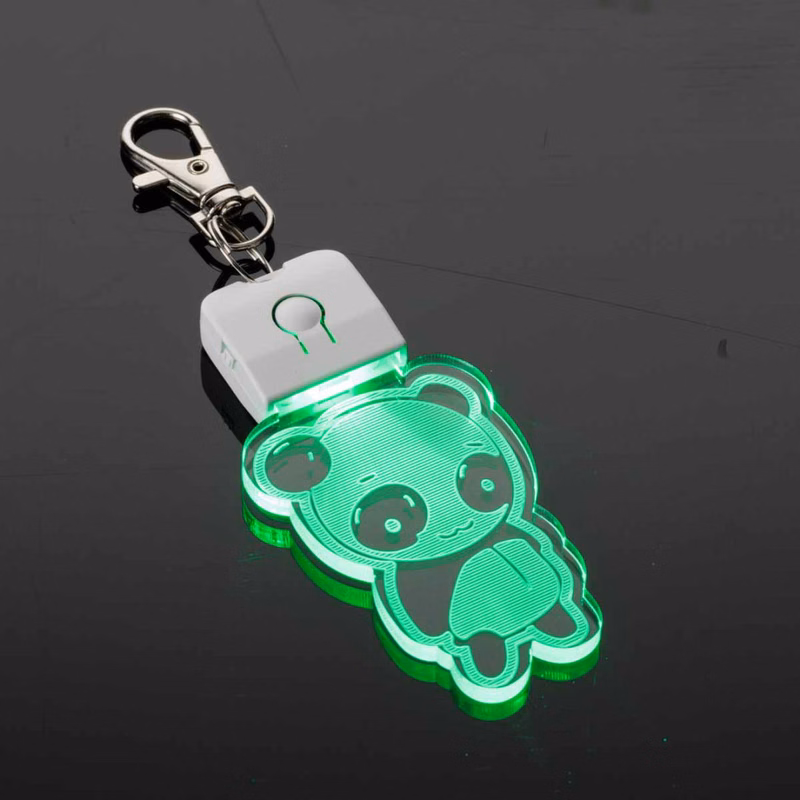 Acrylic Keychain - Custom Shapes with Zinc Alloy Clip