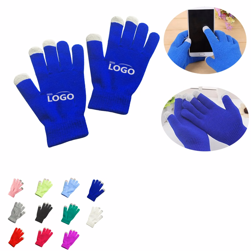 Warm Knitted Touchscreen Gloves