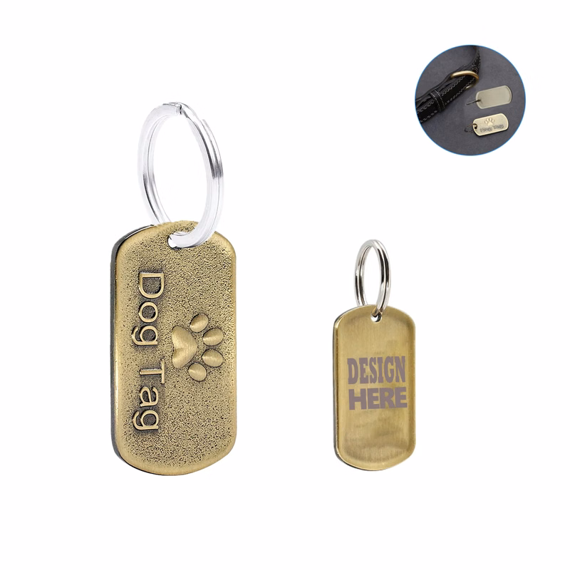Metal Pet Tag MOQ 100 PCS