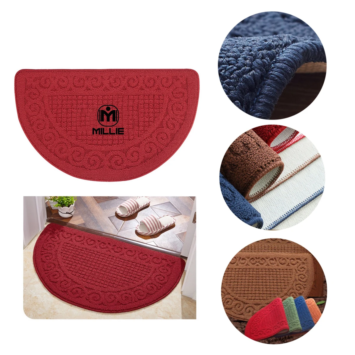 Semicircular Door Mats 1