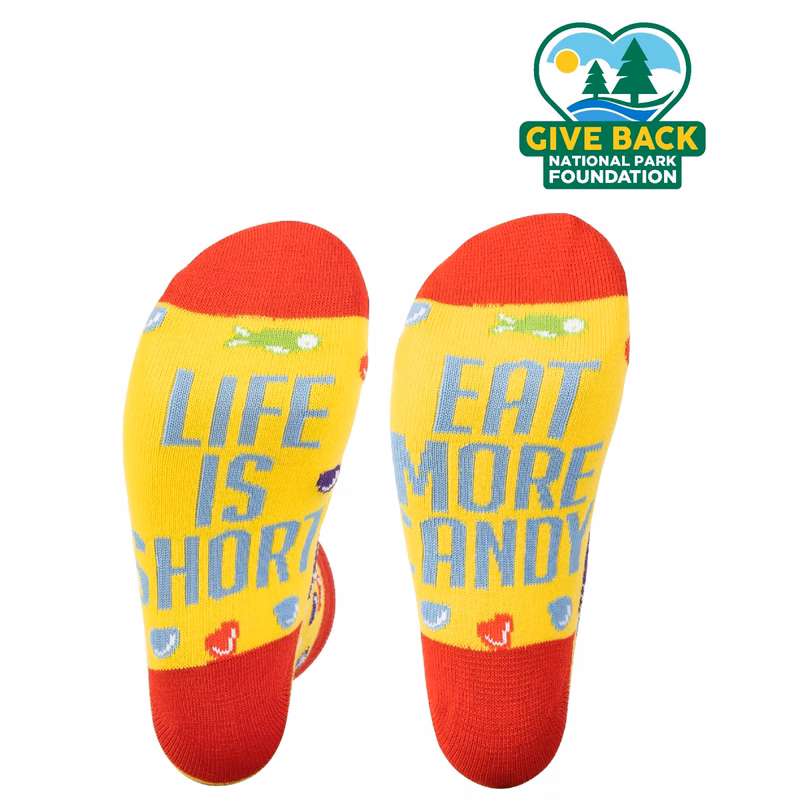 ACE Life Is Short, Eat More Candy Dress Socks