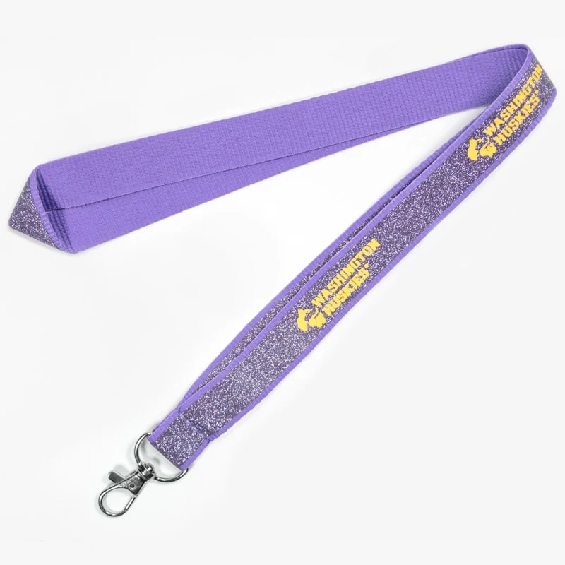 Custom Printed Glitter Lanyards 1