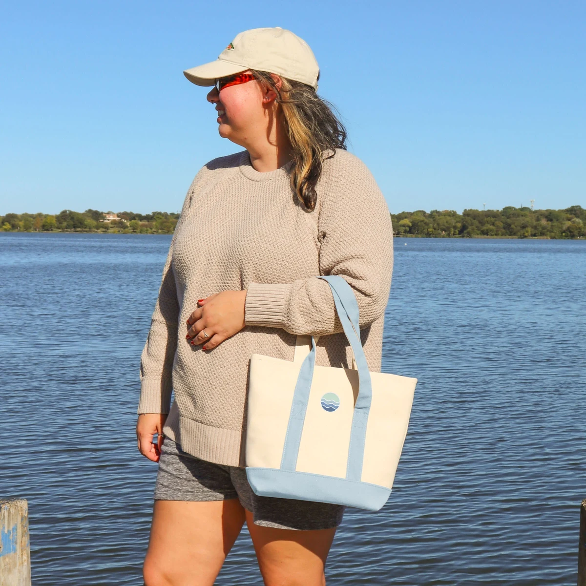 Morris Tote - Small Zippered, custom tote bag with logo imprint 1