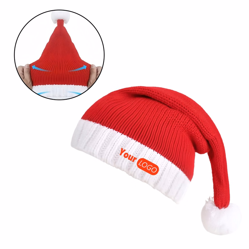 Christmas Knitted Hat with Good Fit