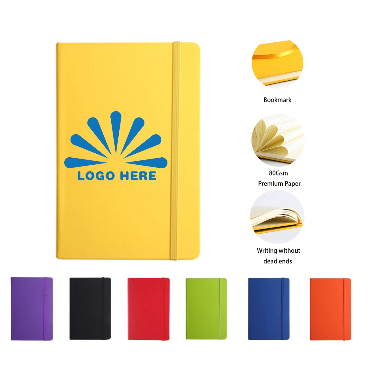 Premium Business Office PU Leather Notebook 1