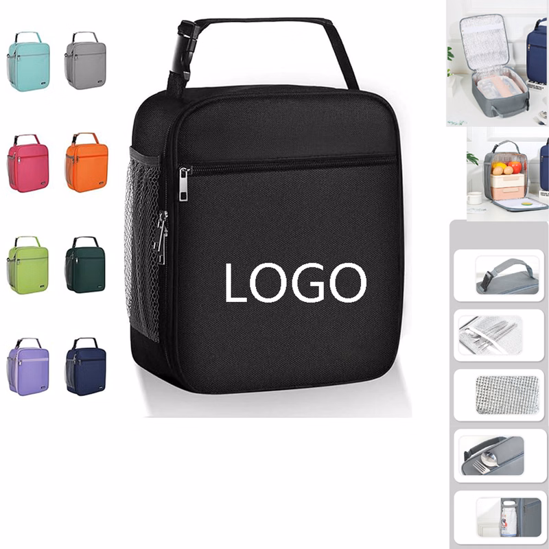 Insulated Aluminum Foil Lunch Cooler Tote