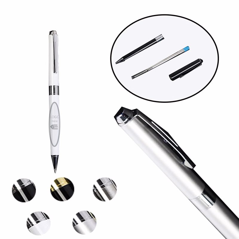5.4"L x 0.4"W Stylus Ballpoint Pen