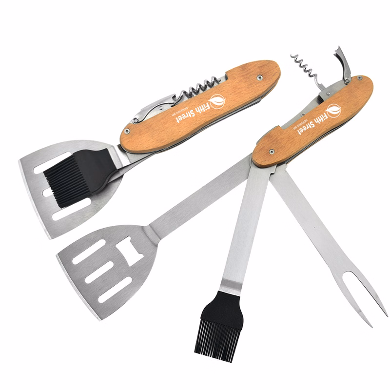 5 In 1 Multi-Purpose BBQ Tool