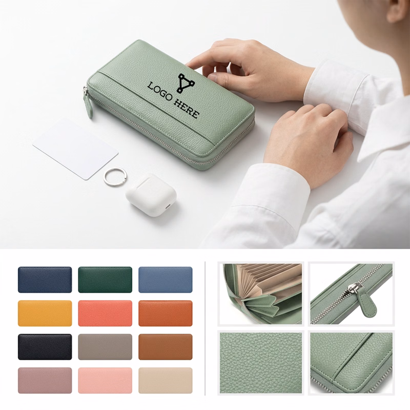 Classic Full-Zip Clutch