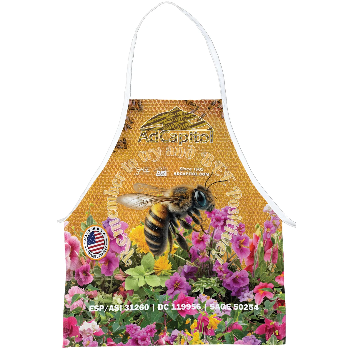 Sublimated Pocket Bib Apron 1