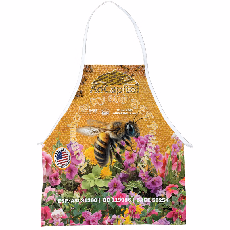 Sublimated Pocket Bib Apron