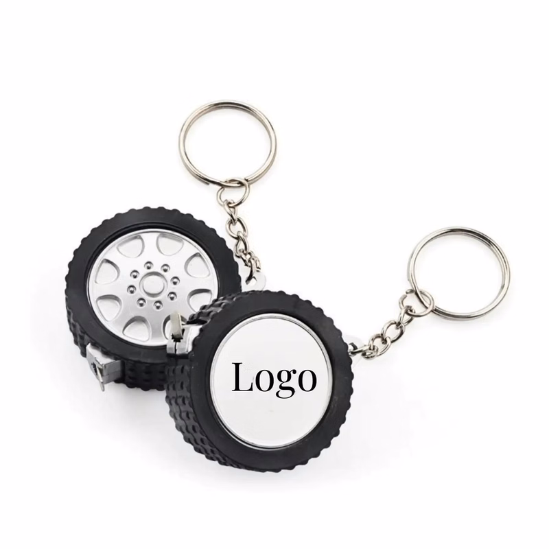 Tyre Shape Measure W/Key Ring/Steel Tape