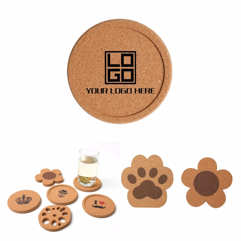 Premium Cork Insulated Coasters