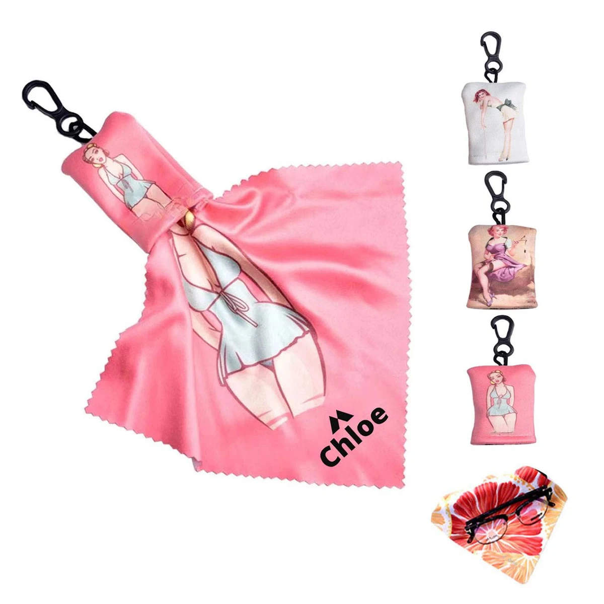 Full Color Custom Microfiber Screen Glasses Cleaning Cloth 1