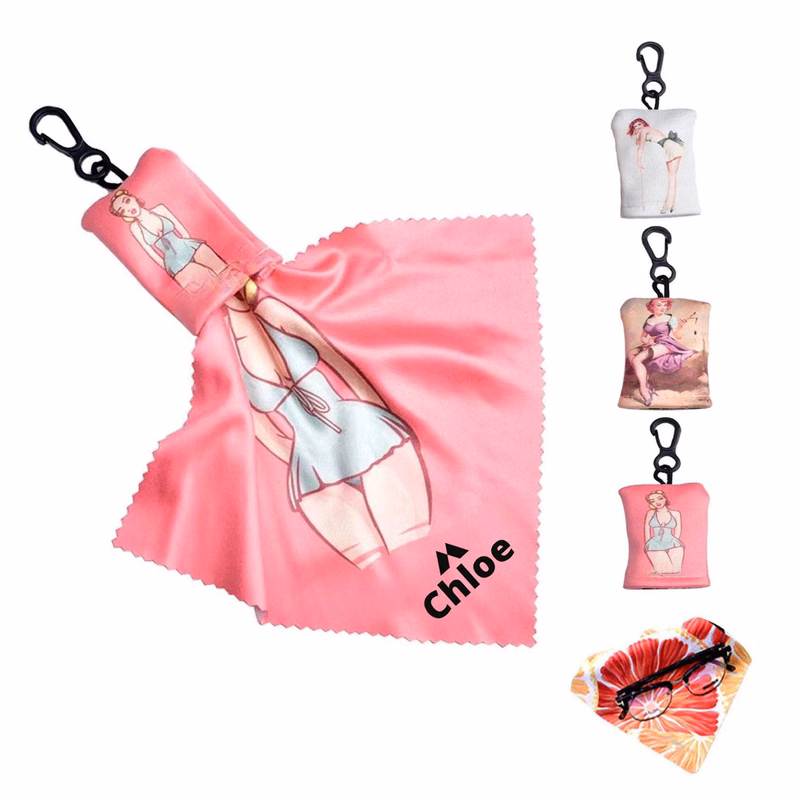 Full Color Custom Microfiber Screen Glasses Cleaning Cloth