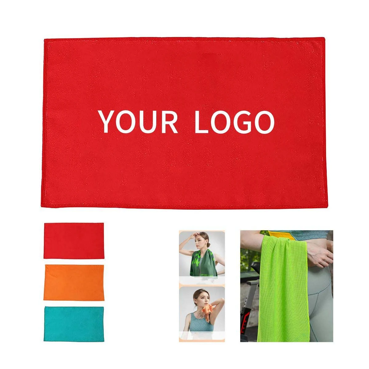 Durable Microfiber Rally Towel with Logo Printing 1