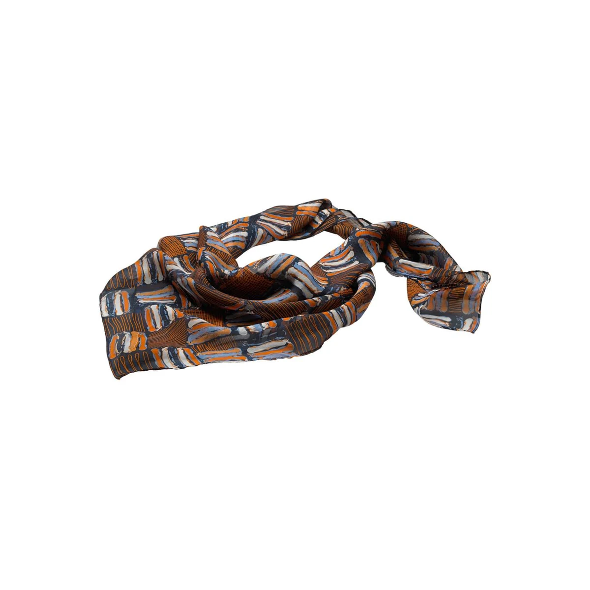 Checkerboard Chiffon Scarf 1