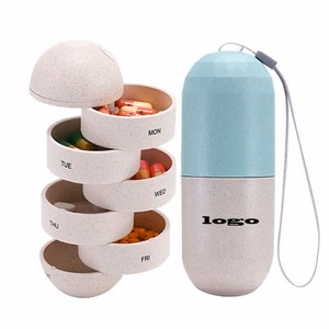 Rotating Weekly Pill Case
