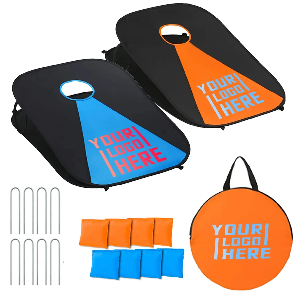 Personalized Fun Portable Cornhole Game Boards Set MOQ10pcs 1