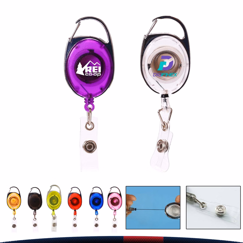 Metal Badge Holder Reel
