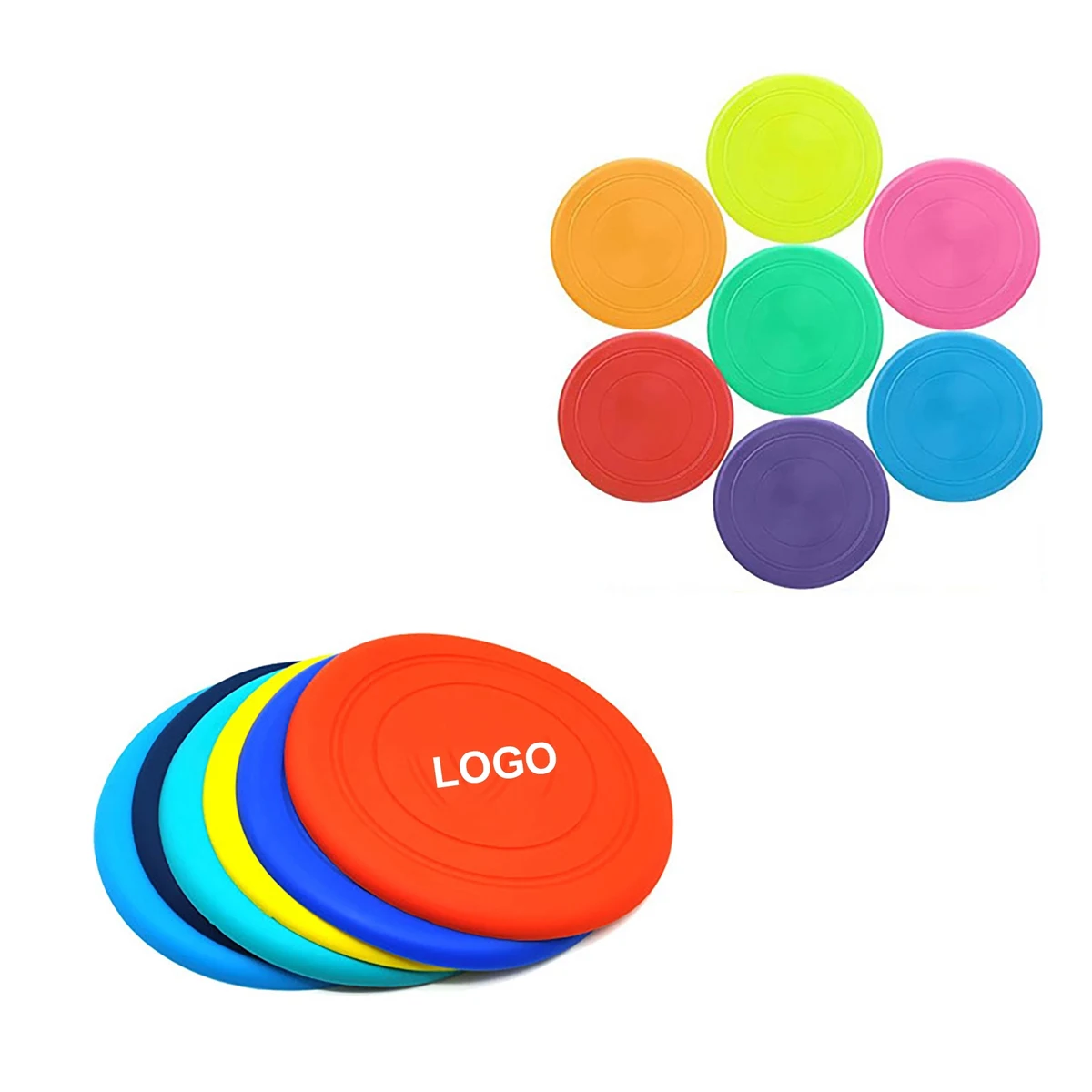 Silicone Pet Flying Discs 1