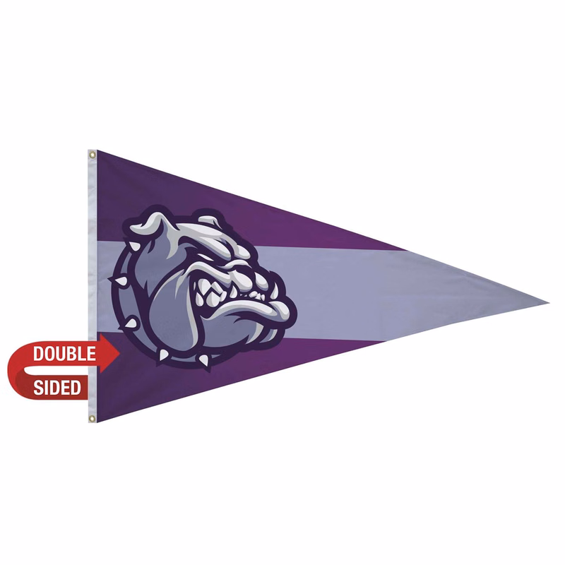 6' x 10' Nylon Pennant Flag Double-Sided