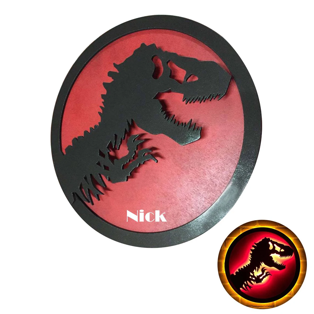 Dinosaur Lighted Wall Sconce 1
