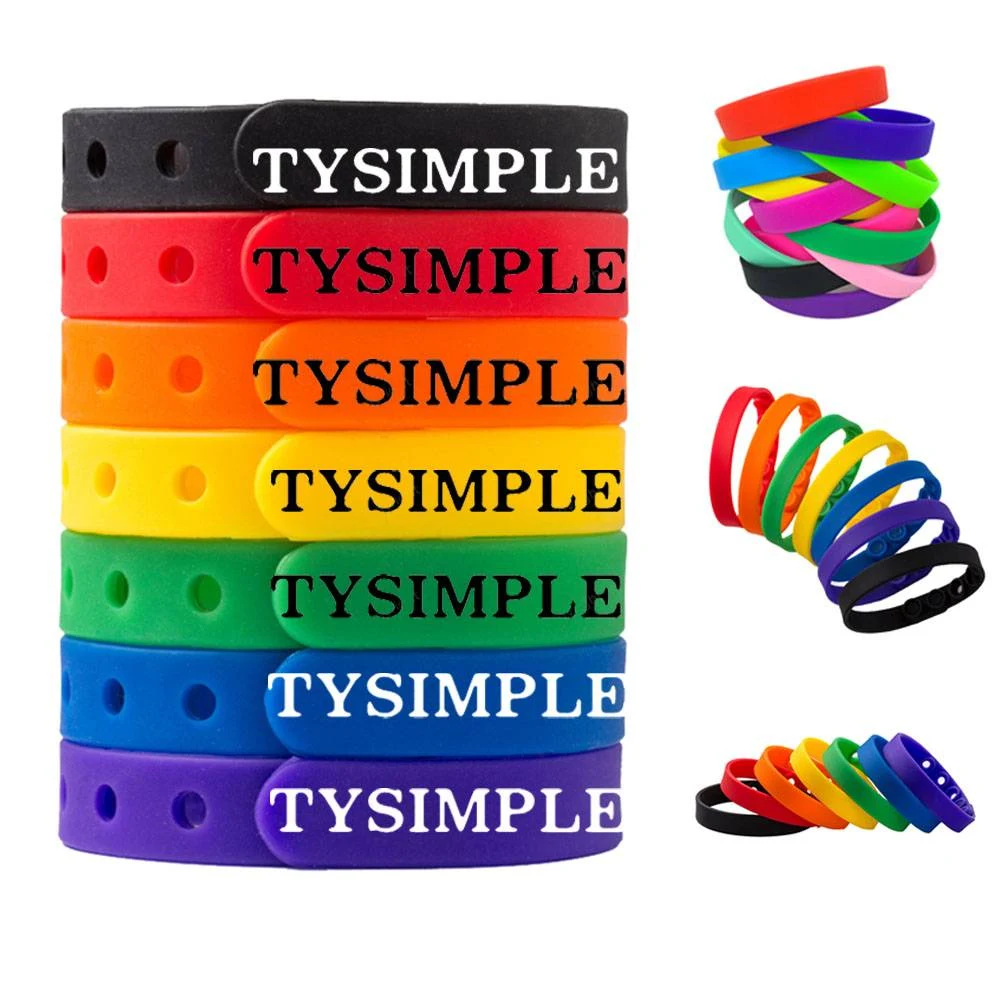 Screen Printed Silicone Bracelet 1