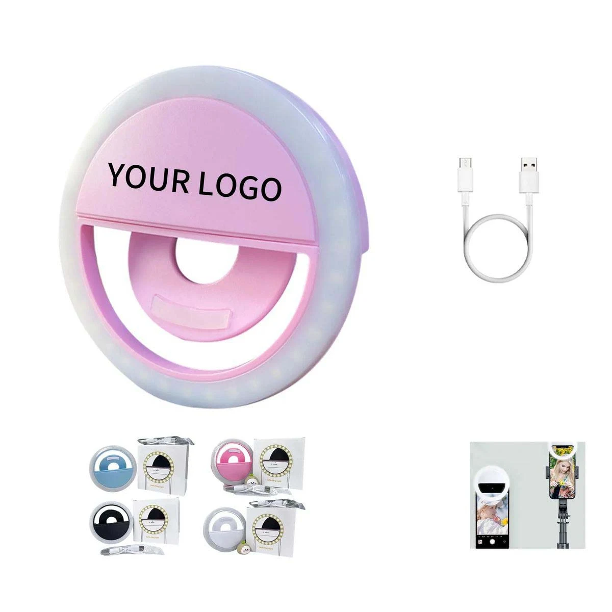 Clip On LED Selfie Light for Travel and Daily Use 1