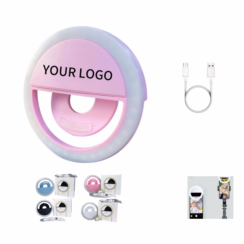 Clip On LED Selfie Light for Travel and Daily Use