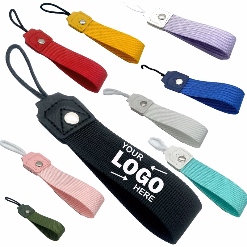 Custom Logo Multi-Color Durable Polyester Water Bottle Lanyard