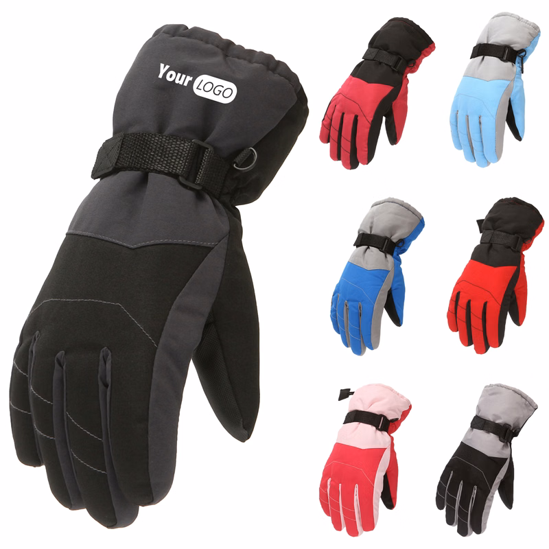 Polyester Ultimate Winter Protection: Waterproof Ski And Snow Gloves