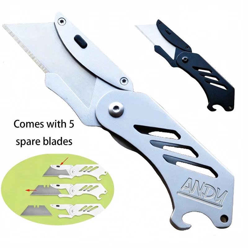 Multifunctional Foldable Stainless Steel Knife