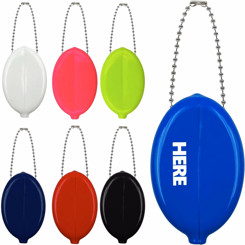 Oval Squeeze Coin Purse