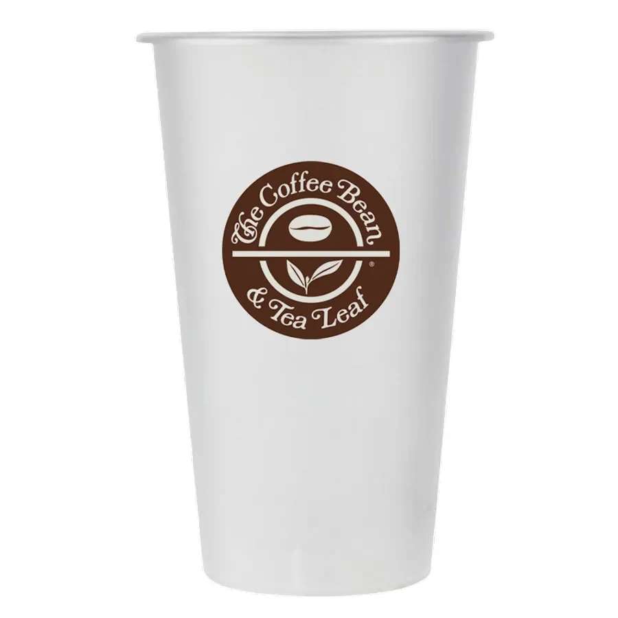 Bubble Tea cup, custom plastic cup with logo imprint 1