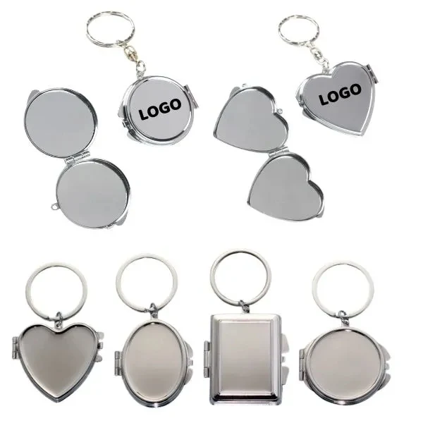 Double-Sided Keychain Mirror 1