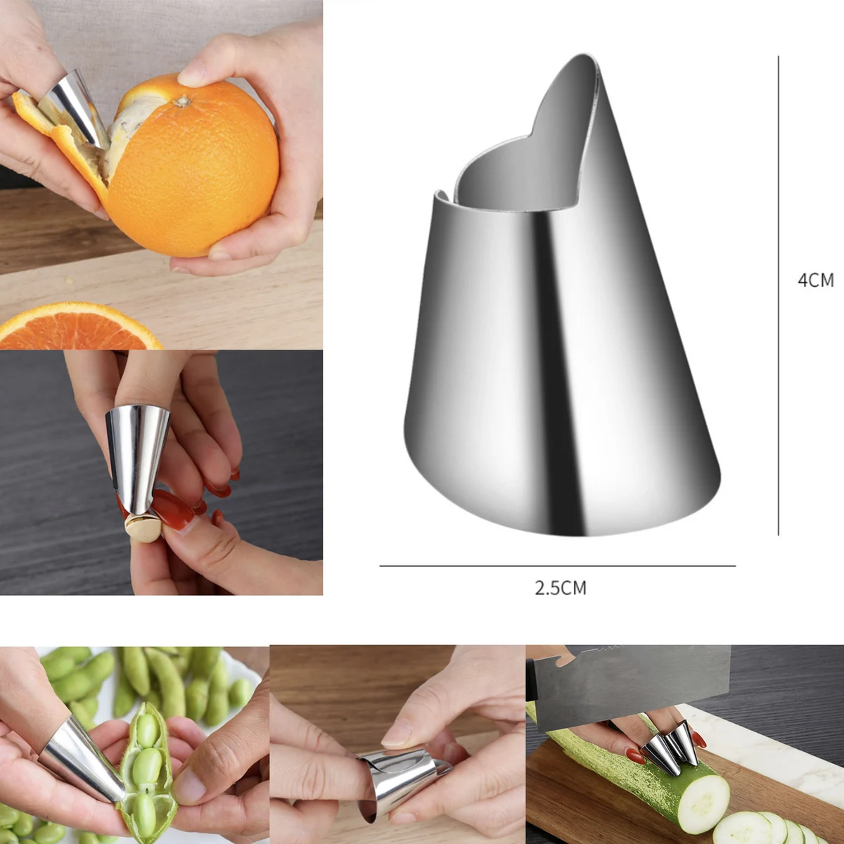 Finger Gurad Peeler And Kitchen Finger Protector Pleeler 1
