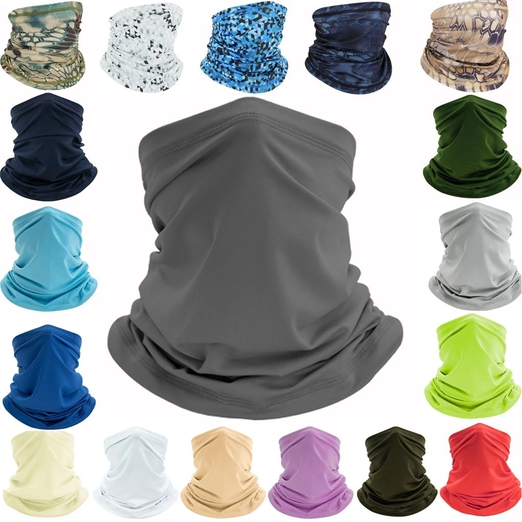Adult Hemmed Tube Neck Gaiters 1