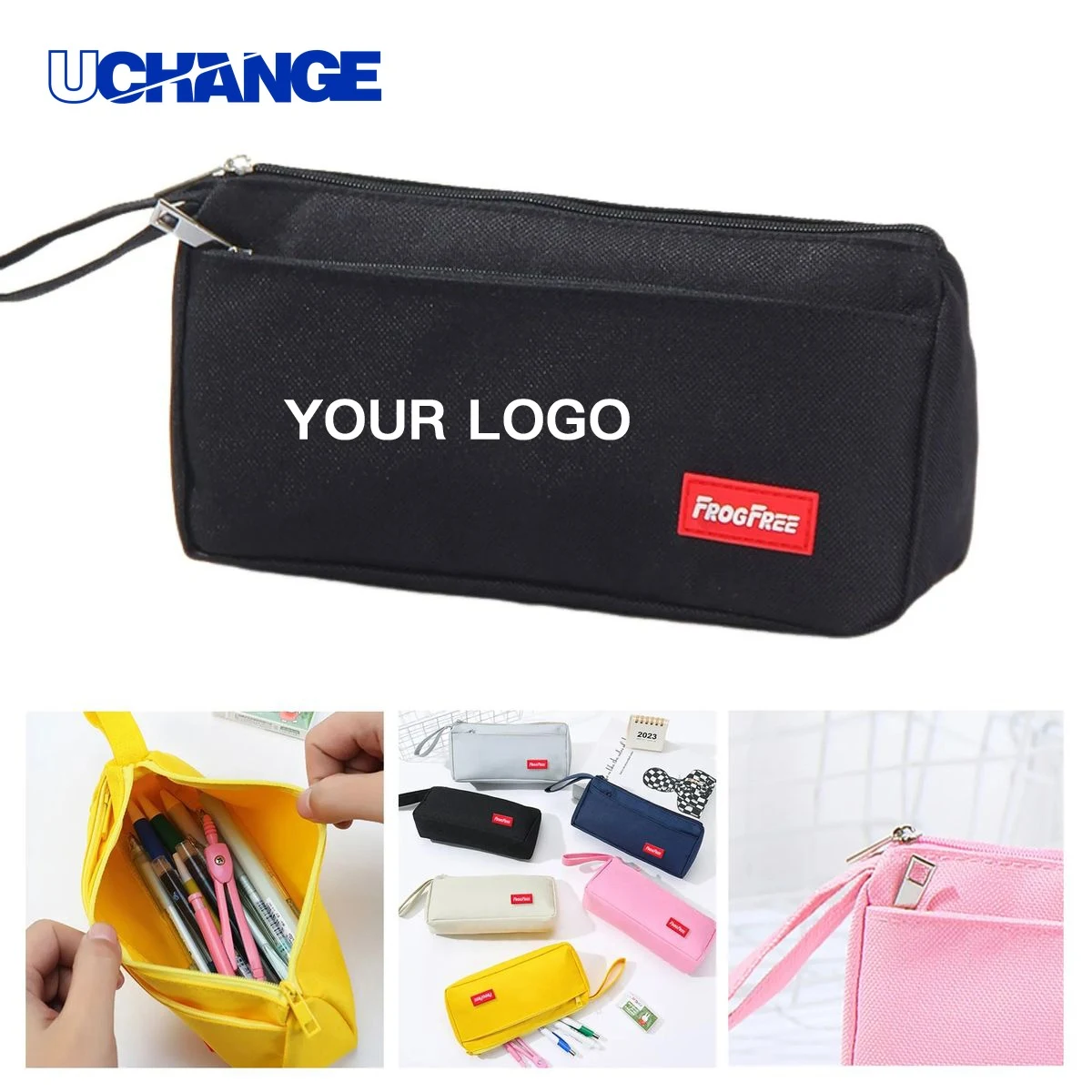 Oxford Double Layer School Pencil Case Organizer 1