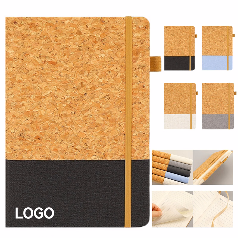 A5 Splicing Wheat Straw Notebook