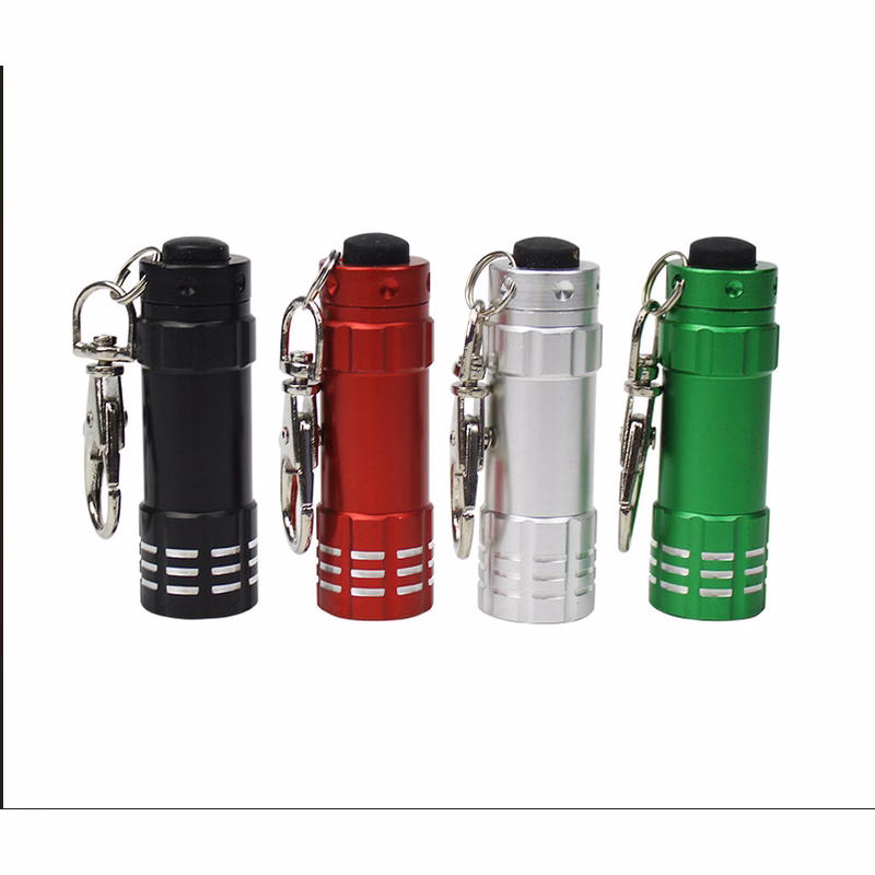 LED Flashlight With Keychain